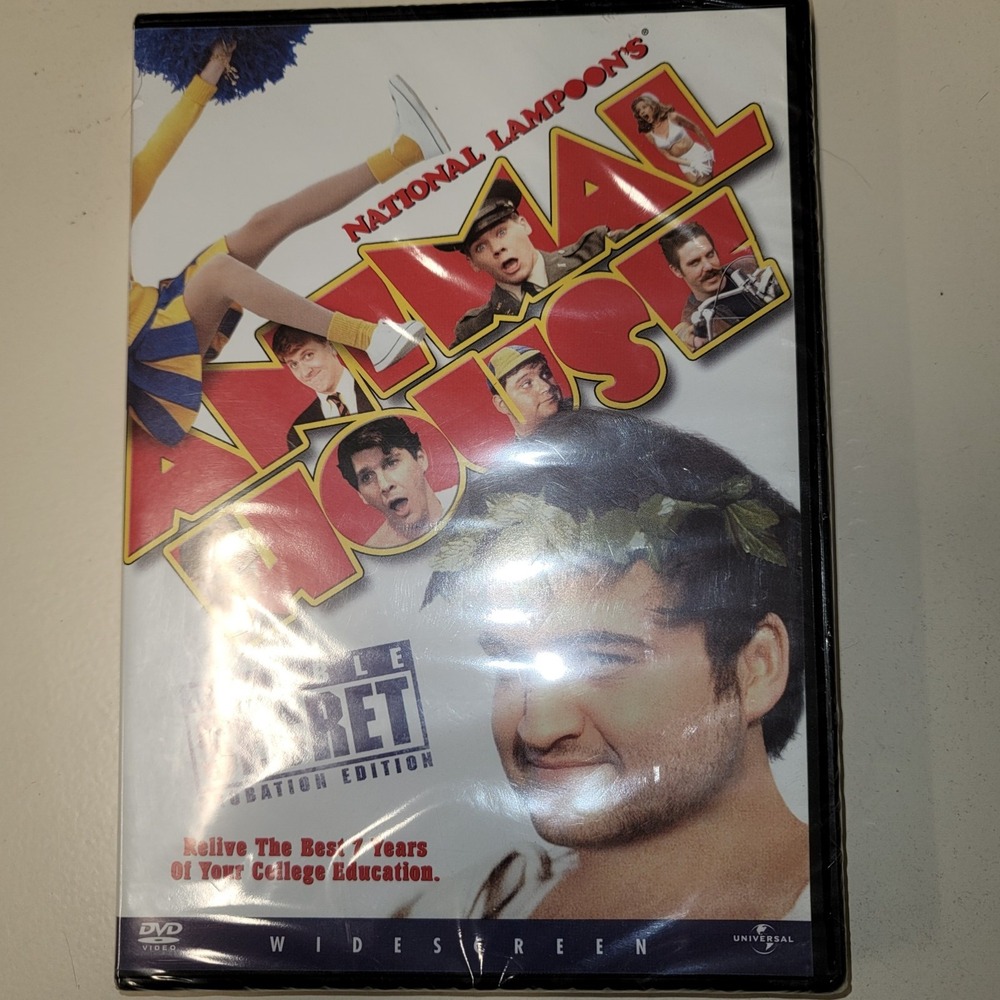 National Lampoon's Animal House Double Secret DVD John Belushi - NEW & Sealed